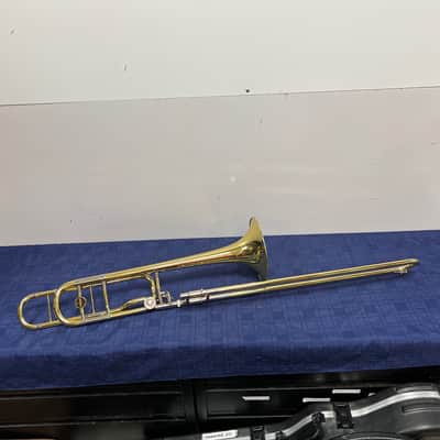 Used Yamaha YSL-882O Xeno Tenor Trombone with F Attachment Original Made in Japan image 2