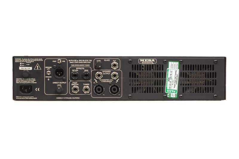 Mesa Boogie Big Block 750 M-Pulse 750-Watt Bass Amp Head image 2
