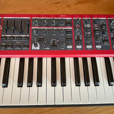 Nord Wave 2 61-Key 48-Voice Polyphonic Synthesizer 2013 - 2022 - Red image 4