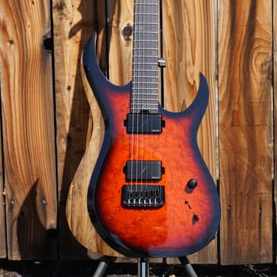 Schecter USA CUSTOM SHOP Sunset Extreme Exotic Prototype Bronze Burst 6-String Electric Guitar w/ Tolex Case (2025) image 5