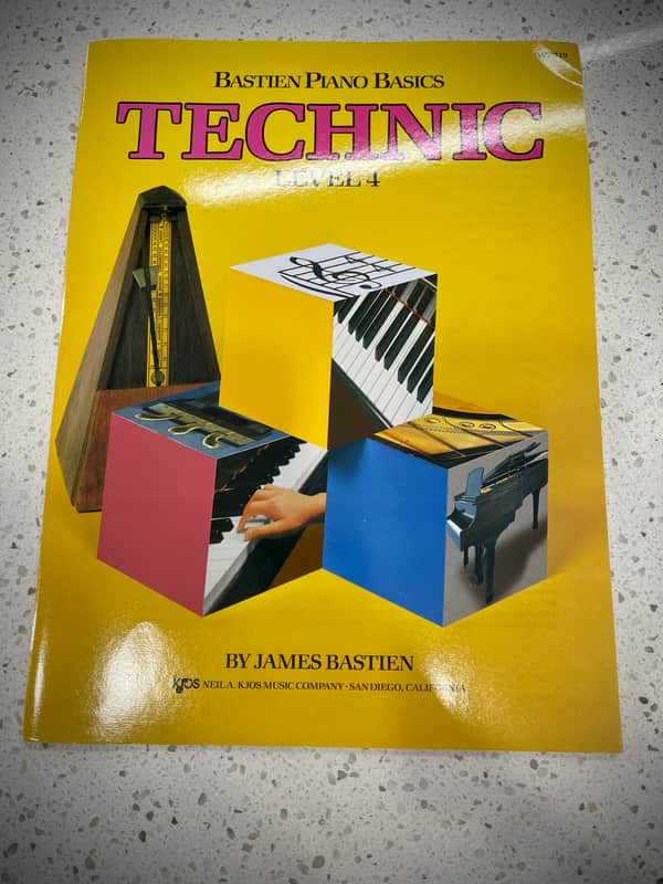 Bastien Piano Basics Technic Level 4 image 1