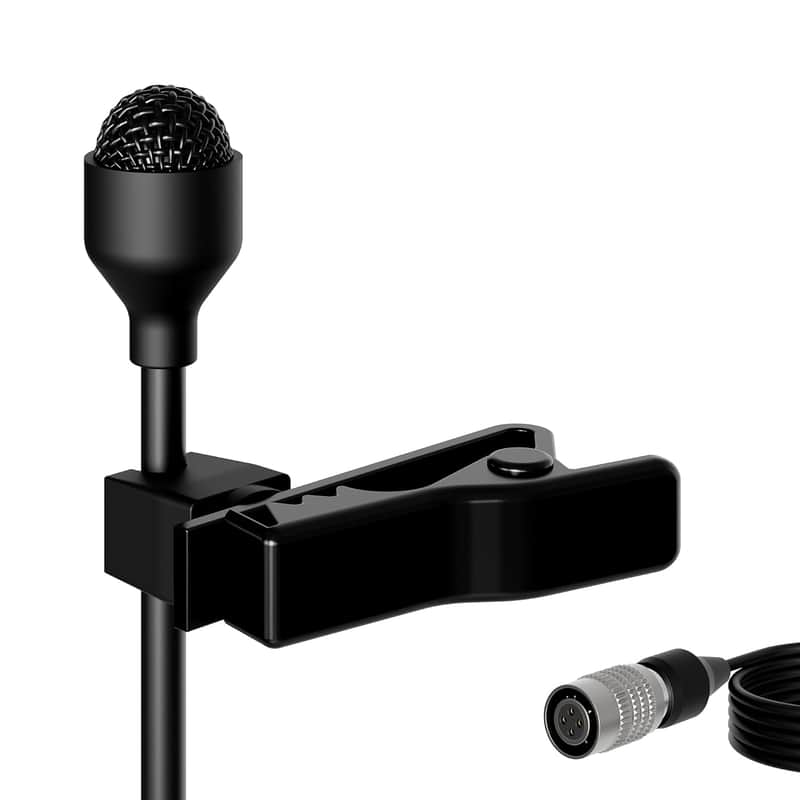 Lapel Microphone Lavalier Microphone Compatible With Audio Technica Bodypack Transmitter image 1