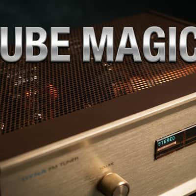 🎶✨ Dynaco FM-5 Tube FM Tuner — Very Clean, Stereo Indicator Working, Original Cage, Tested Working image 1