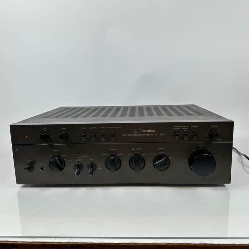 Vintage TECHNICS SU-8080 Stereo Integrated Amplifier | Reverb