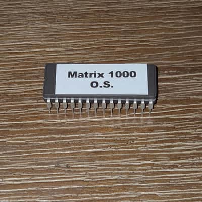 Latest OS for Oberheim Matrix 1000, Firmware Operating System Update ROM EPROM for Oberheim M1000