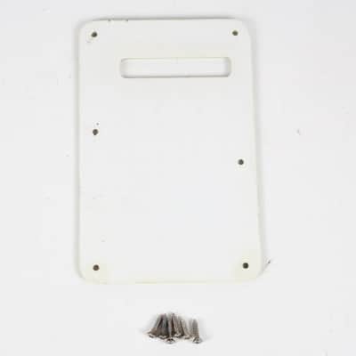 1996 Vintage Fender Stratocaster Plus Tremolo Back White Cover USA 1990s USA image 4