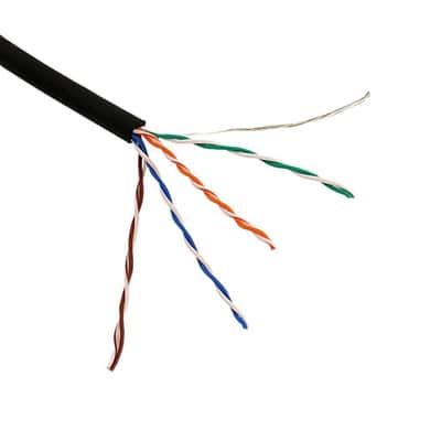 Elite Core Tactical Shielded Soft CAT5E Bulk Cable 500' Spool - Lay Flat Cable image 8