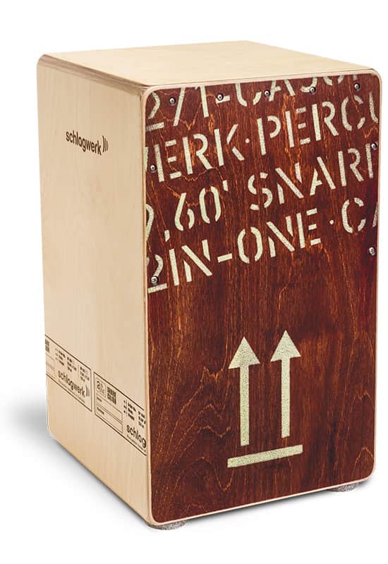 Schlagwerk CP-404 RED 2inOne Cajon Red image 1