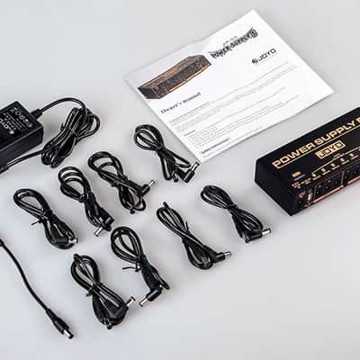 Joyo JP-05 Guitar Effect Pedal Power Supply Rechargeable 4400mAh Battery 8 DC Outputs 9V 12V 18V, FREE PICKS + HOLDER+ FREE SHIP USA image 8