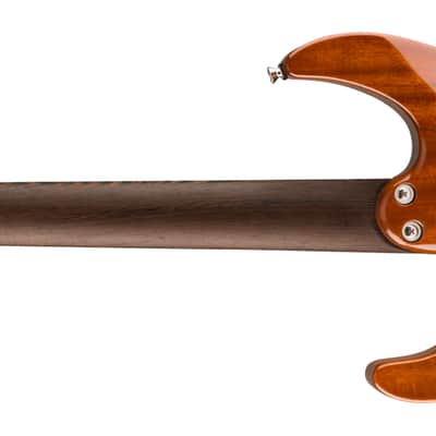 Charvel MJ Dinky DK24 HSH 2PT W MAH FM Flame Maple Top in Antique Burst 2024 w/OSSC (B-Stock) image 7