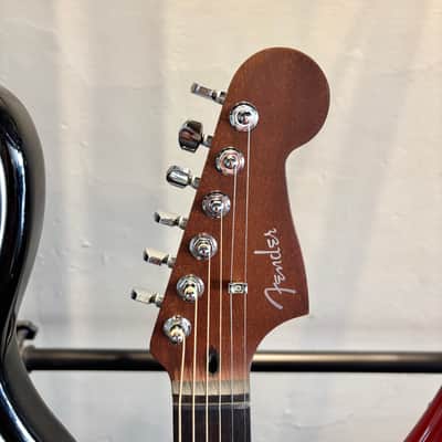 Fender Acoustasonic Standard Jazzmaster - Honey Burst - Sounds Great! image 2