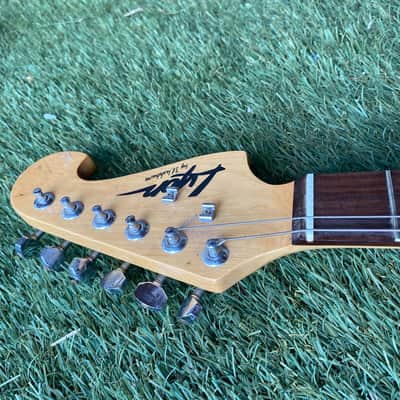 Lyon Brian Bell Weezer Limited Edition #’d 0789 of 6000  - Black/Gray Silverburst Strat Stratocaster LX3 LX3WZ image 3