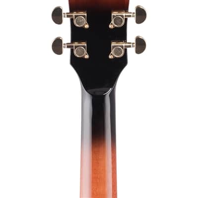 Ibanez Artcore Expressionist AG95QA Hollowbody Dark Brown Sunburst image 7