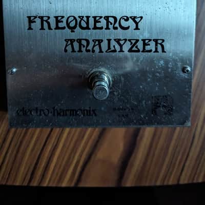 Electro-Harmonix Frequency Analyzer 1976 V1 Ram's Head Period W/ Original Box Original 110v image 5