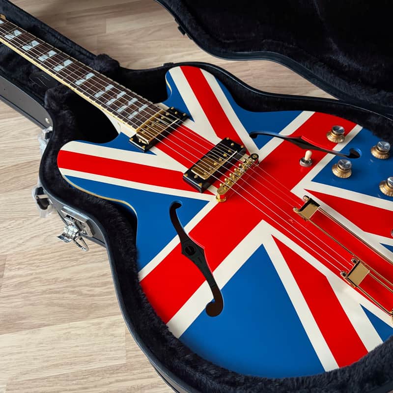 Epiphone Riviera Ltd. Edition TPP Noel Gallagher “Union Jack” …