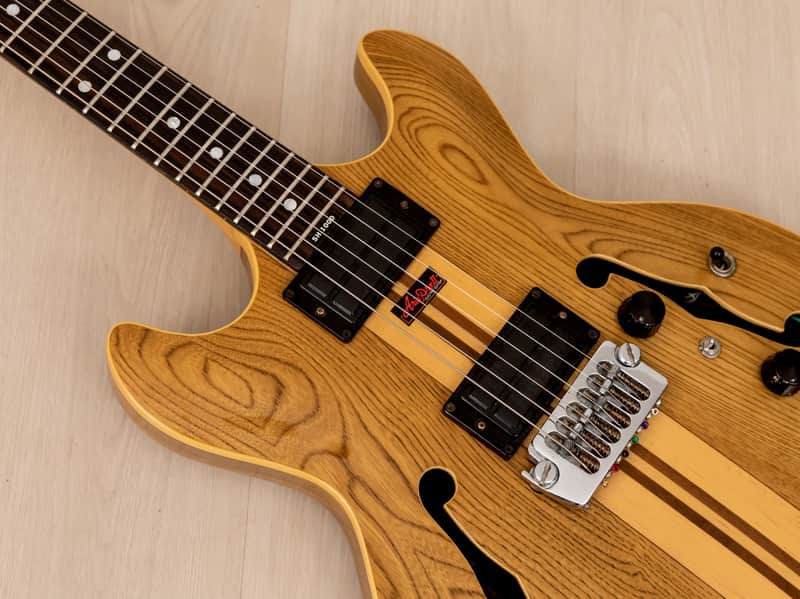 ☆美品珍品　チビ工房オリジナル　Aria ProII SSH ST 1981 Aria Pro II SH-1000 Vintage Semi-Hollow Electric Guitar w