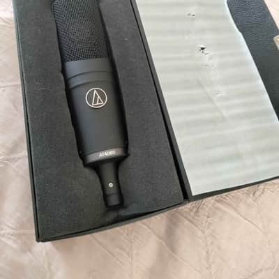 Audio-Technica AT4060 Large Diaphragm Cardioid Tube Condenser Microphone 2010s - Black image 3