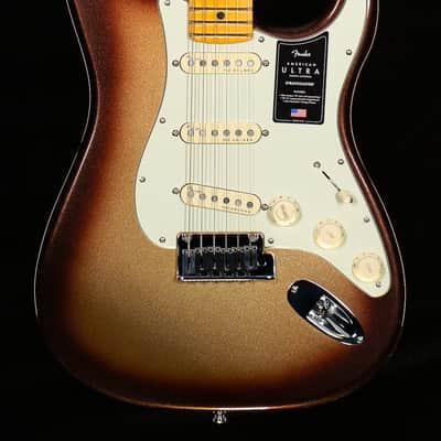 Fender American Ultra Stratocaster Mocha Burst Maple (782) image 3