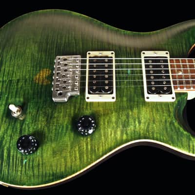 1992 Paul Reed Smith PRS CE-24 Flame Top ~ Vintage Pre-factory ~ Emerald Green image 2