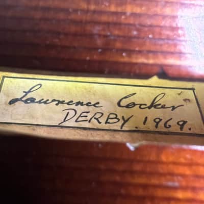 Lawrence Cocker 16 inch Viola - Derby England 1969 image 6