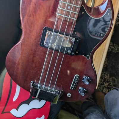 Gibson EB-4L Long Scale 1972 - 1979 - Cherry image 9