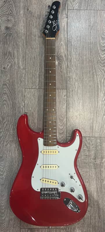 Buzz Feiten Supernova Electric Guitar - Red Excellent Condition image 1