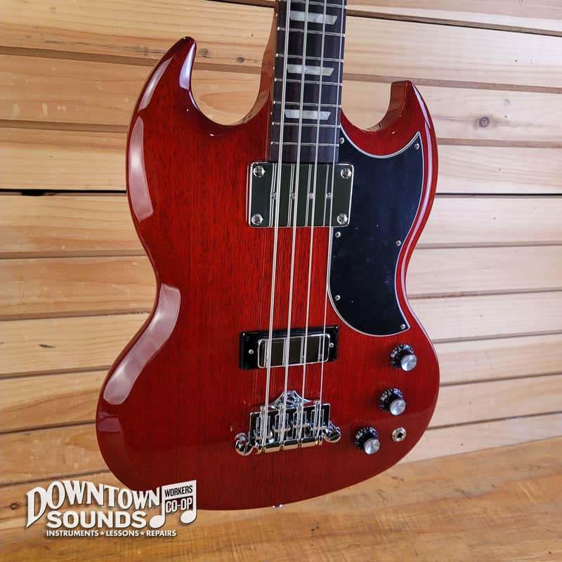 Gibson SG Standard Bass with Gibson Hardshell Case - Heritage Cherry image 1