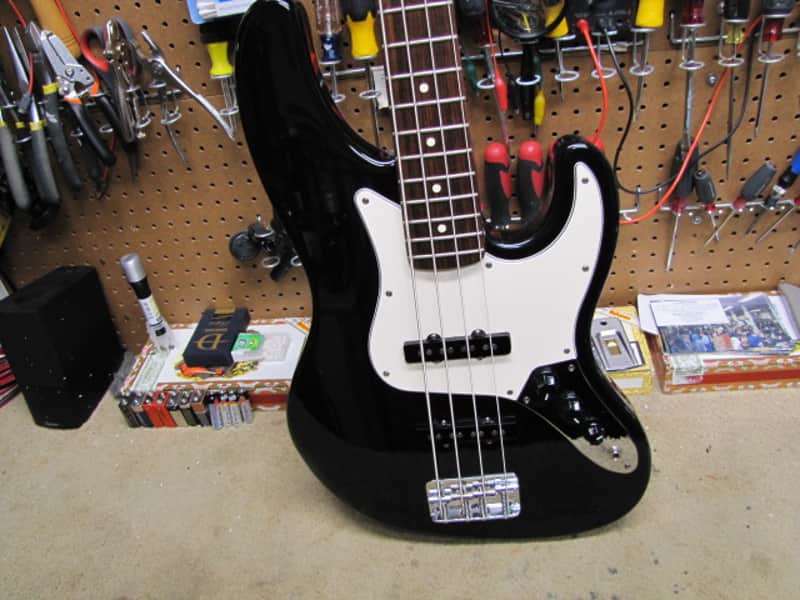 Fender Jazz Bass Long Horn 1989 - Black - USA image 1