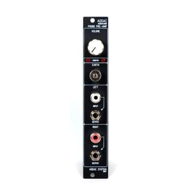 ADDAC System ADDAC810 PHONO PRE-AMP 2017 - Black image 1
