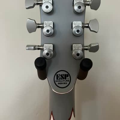 2012 ESP Truckster Aged Primer Grey James Hetfield Signature w/ COA image 7