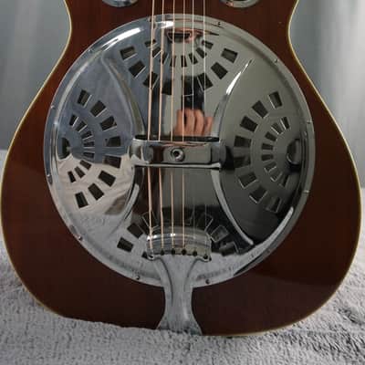 Suzuki Round Neck Resonator Style Acoustic Guitar w/ Gig Bag Japan image 1