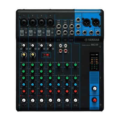 Yamaha MG10-YAMAHA 10-Channel Analog Mixer image 1