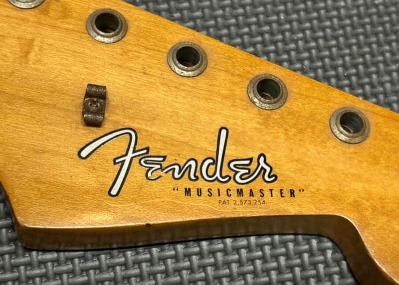 Fender Musicmaster 1964 Brazilian Rosewood Clay Dot Neck Pre-CBS Vintage short scale 1962 1963 1960's Duosonic 1960s image 1