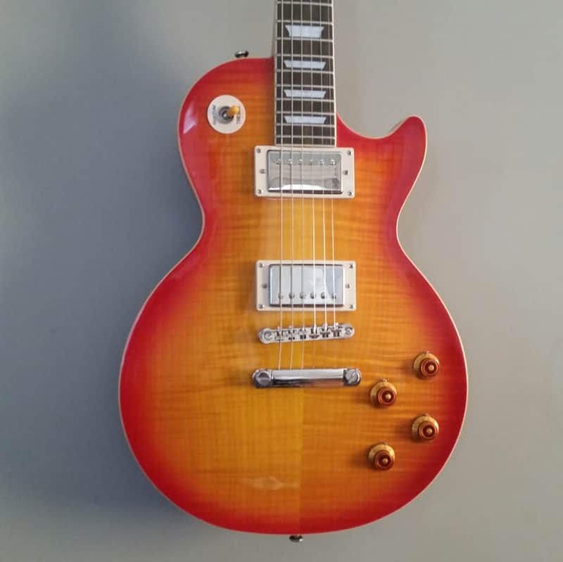 Epiphone 1959 Les Paul Standard Reissue 2009 Cherry Sunburst image 1