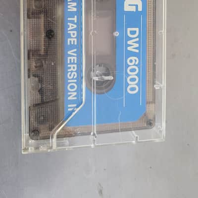 Vintage - Original Preload Programs Cassette for DW-6000 image 2