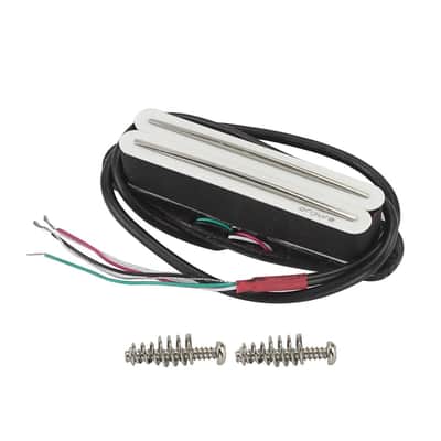 OriPure Hot Dual Rail Humbucker Alnico 5 ST Guitar Pickup 13K for FD ST White image 3