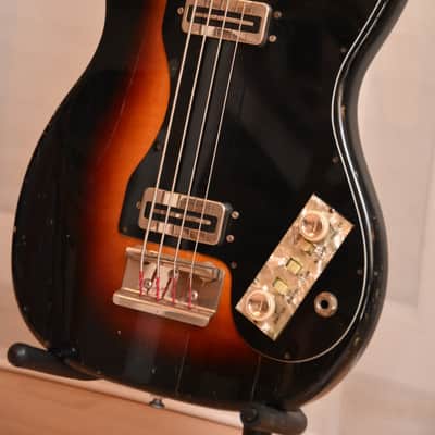 Höfner 182 Blade – 1968 German Vintage Solidbody Bass Guitar / Gitarre image 2