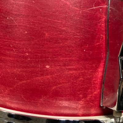 Modern Drum Shop NYC - 6x14" Wood 10-Lug Snare Drum - Red Stain Finish image 17