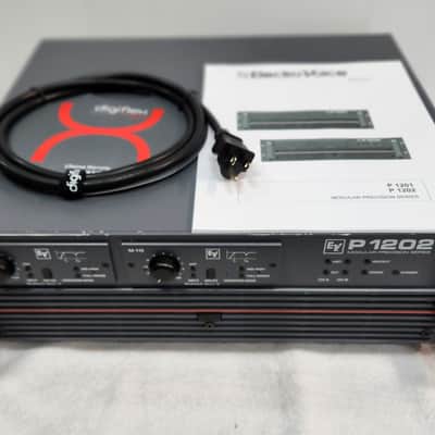 Electro Voice P1202 Power Amplifier + 2 x M115 Module In good condition Made in Germany image 5