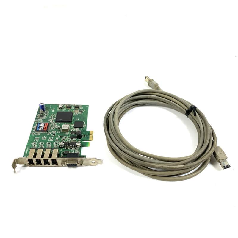 MOTU PCIe-424 PCI Express AudioWire Interface Card 2000s - Black TGHM image 1