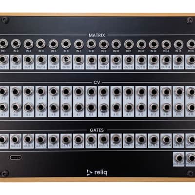 Reliq Instruments Reliq Hybrid Sequencer + Matrix Mixer (Wood) image 4