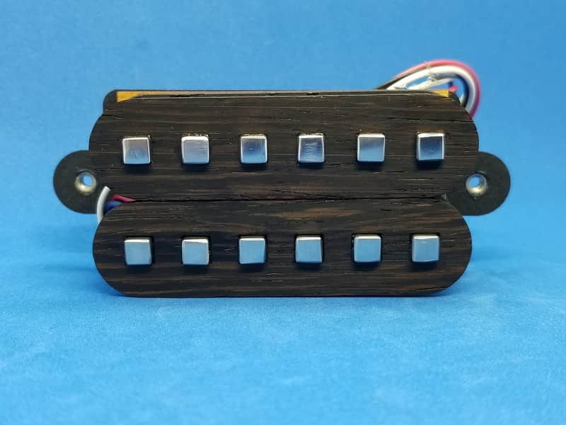 Warp Core Handwound Scatterwound Pickups Square Pole #164 2020 Wenge Tops image 1