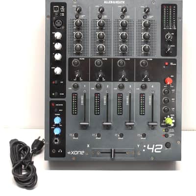 Allen and Heath Xone 42 4 Channel Analog and USB Digital DJ Mixer w Analog Filter image 2