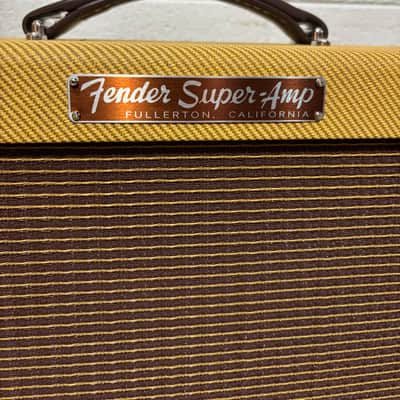 Fender Super 5F4 Narrow Panel 18-Watt 2x10" Guitar Combo 1958 - Tweed image 6