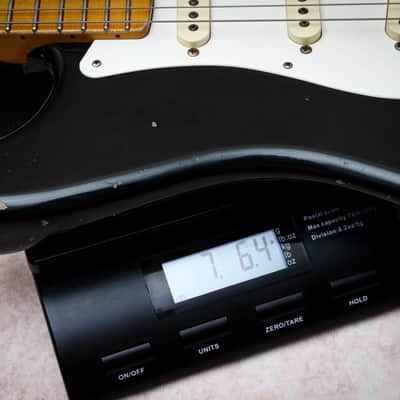 FENDER USA CS Mastertbuilt 56' Reissue Active Stratocaster Relic * Todd Krause "Faded British Racing Green" (2022) image 21