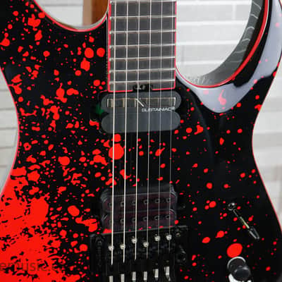 Schecter Sullivan King Signature Banshee-6 FR-S Sustainiac - Obsidian Blood image 6