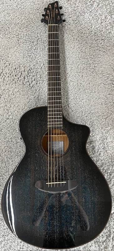 Breedlove Rainforest S Concert Abyss CE African Mahogany Acoustic Electrc Guitar image 1