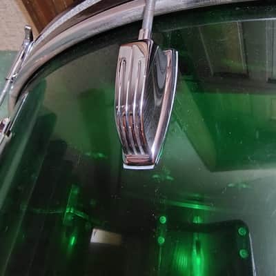 1970s Ludwig "Virgin" Vistalite 14x24" Bass Drum with Single-Color Finish image 5