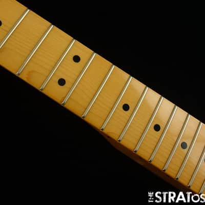 Fender Squier FSR Class Vibe 50s Telecaster NECK w GOLD TUNERS Tele Tinted Maple image 4
