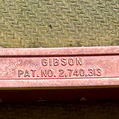 Vintage Gold Gibson ABR-1 Pat. No. 2,740,313 - 1970s image 3